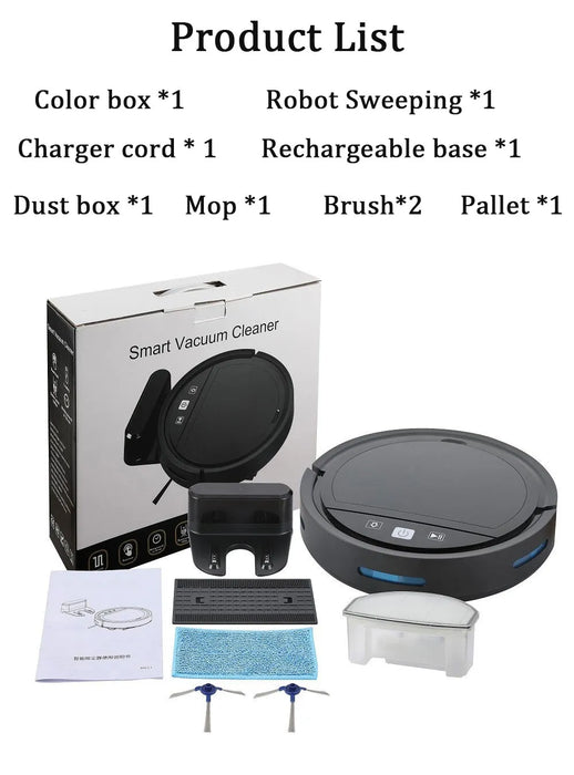 Robot Vacuum Cleaner 2500PA