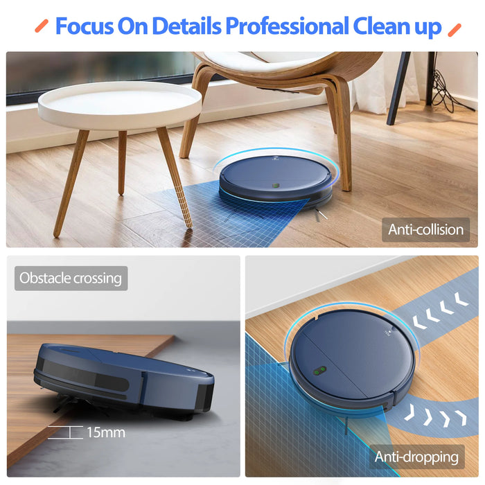 ONSON BR151 Robot Vacuum Cleaner Multiple Floors Maps